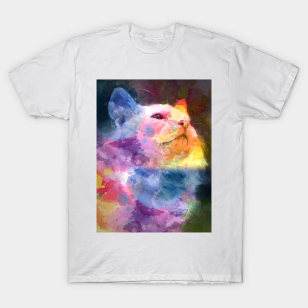 Dreaming about Cats T-Shirt by giantplayful